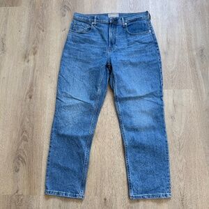 Everlane ~ High Rise Straight Jeans ~ Size 31